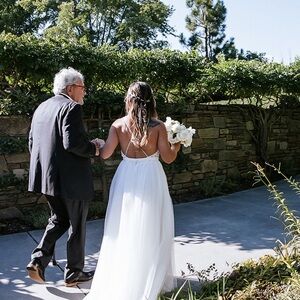 Chic White Bridal Gown